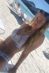 Nelly Korda beach bikini